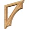 Ekena Millwork Westlake Traditional Rough Sawn Bracket, Western Red Cedar, 4"W x 42"D x 42"H BKT04X42X42WTL01RWR - alternate 1